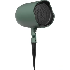 JBL GSF6-GN Ground-Stake Landscape Loudspeaker (Hunter Green, Pair) – 6.5″