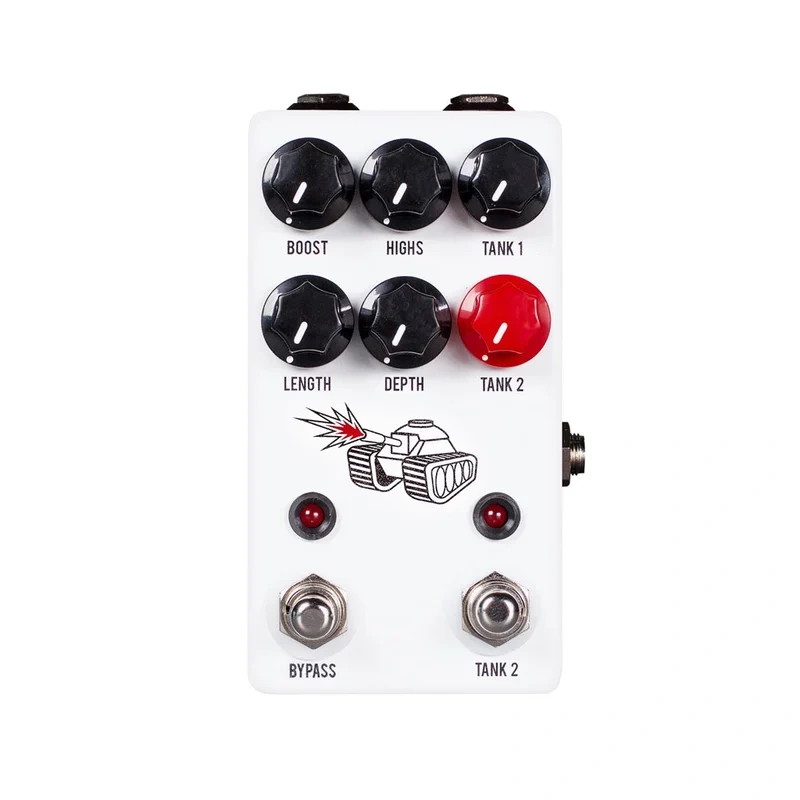 JHS Spring Tank Reverb Guitar Effects Pedal