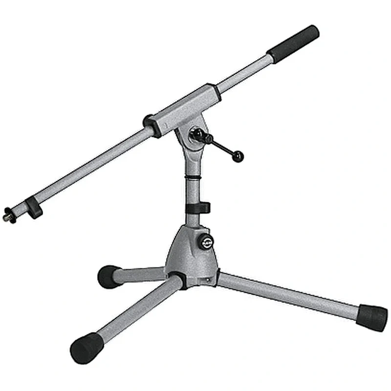 K&M Extra Low Microphone Stand w/Boom Arm