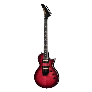 Kramer KASFMGPBF Assault Figured Electric Guitar (Magenta Perimeter)