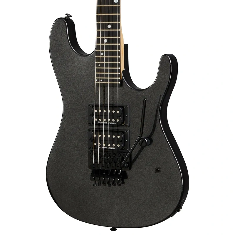 Kramer Nightswan Electric Guitar, Jet Black Metallic