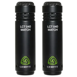 Lewitt LCT 040 MATCH MP Instrument Condenser Microphone – Matched Pair