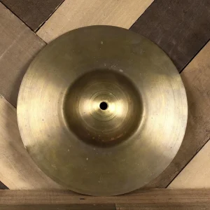 Ludwig 1920’s 10″ Deep Cup Brass “Sock” Cymbal – Used
