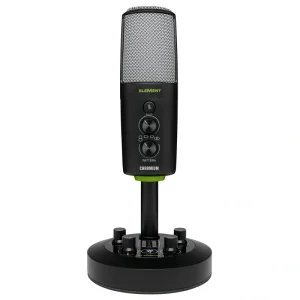 Mackie CHROMIUM Premium USB Condenser Microphone with Built-in 2-Channel Mixer