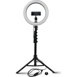 Mackie MRING-10 10 3-Color Ring Light Kit w/ Stand & Remote