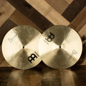 Meinl Byzance Brilliant 14″ Heavy Hi Hat Set – Used