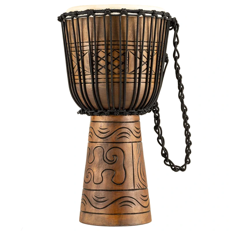 Meinl HDJ17-L Headliner Artifact Djembe 12” Rope-Tuned