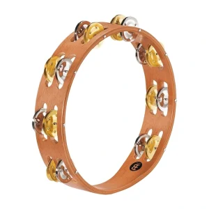 Meinl TA2M-SNT Recording-Combo Wood Tambourine – Dual-Alloy Jingles