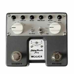 Mooer TRV1 Twin Series Shimverb Pro Digital Reverb Pedal