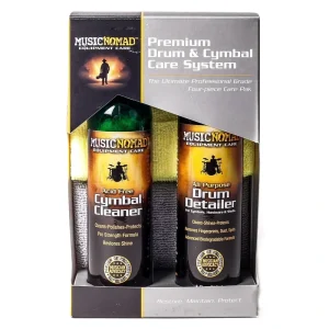 MusicNomad Premium Drum & Cymbal Care System
