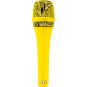 MXL LSM9POPYEL Premium Dynamic Vocal Microphone (Yellow)