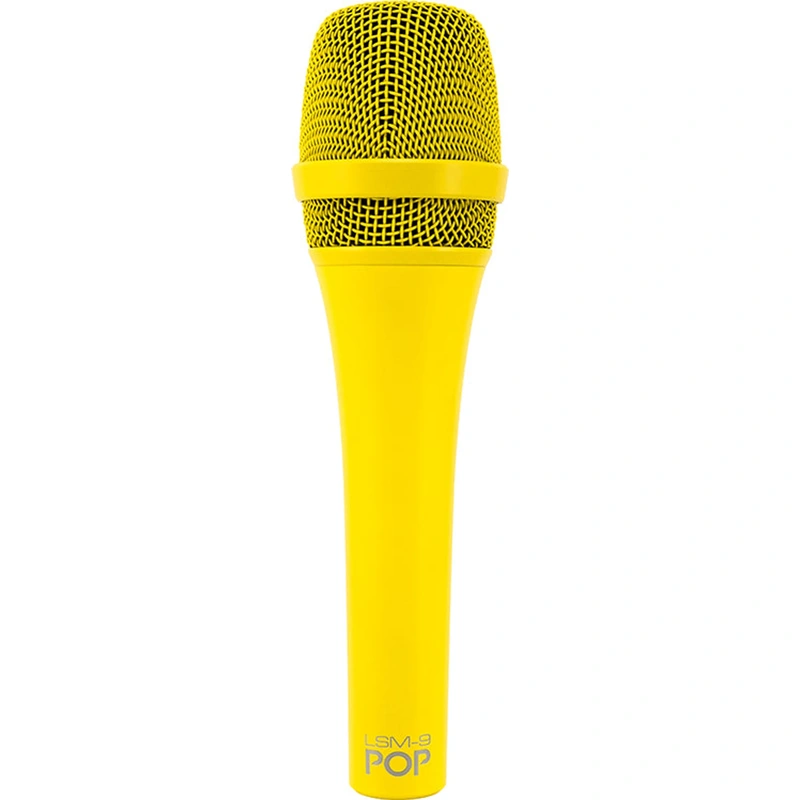 MXL LSM9POPYEL Premium Dynamic Vocal Microphone (Yellow)