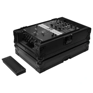 Odyssey FZ10MIXXDBL Universal Black 10 Format DJ Mixer Flight Case w/Extra Deep Rear Compartment