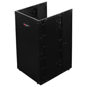Odyssey FZF1930BL – 19 Wide x 30 Tall Black DJ Fold-out Stand
