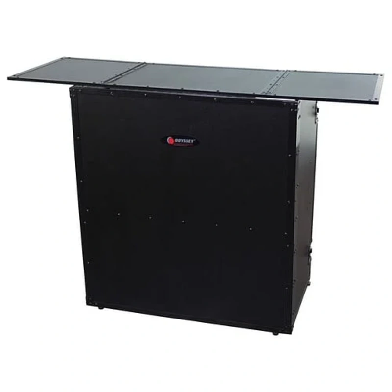 Odyssey FZF5437TBL – 54 Wide x 37 Tall Black DJ Fold-out Table Stand