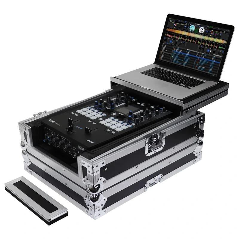 Odyssey FZGS12MX1XD Format DJ Mixer Case w/Extra Deep Rear Compartment – 12