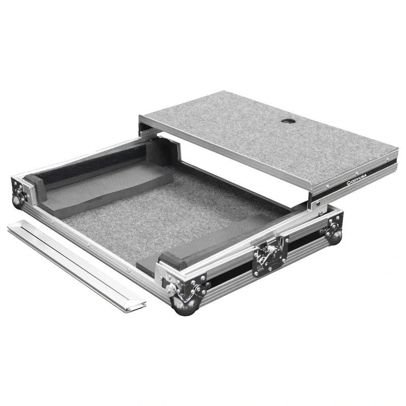 Odyssey FZGSDJC1 Universal Size DJ Controller Flight Case w/Glide Platform – Small/Medium