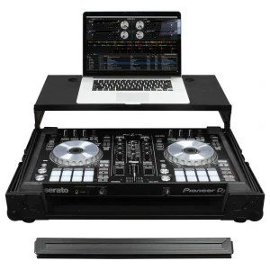 Odyssey FZGSPIDDJSR2BL Pioneer DDJ-SR2 Flight Case w/Glide Platform (Black)