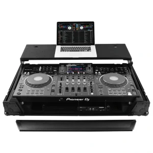 Odyssey FZGSXDJXZW1BL Pioneer XDJ-XZ Black Label Glide Style Case w/Wheels and 1U Rack