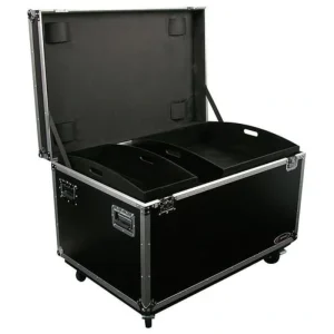 Odyssey FZUT2W – 42 x 27 x 23 Interior Utility Trunk Touring Flight Case with Organizing Trays and Dividers