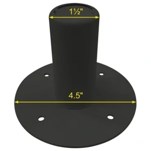 Odyssey LATSA2 – Black Tripod Stand Mounting Adapter for Speakers
