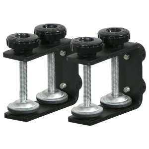 Odyssey LSTANDCLAMPS – Black Table/Case L Stand Clamps