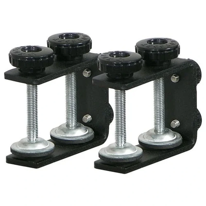 Odyssey LSTANDCLAMPS – Black Table/Case L Stand Clamps