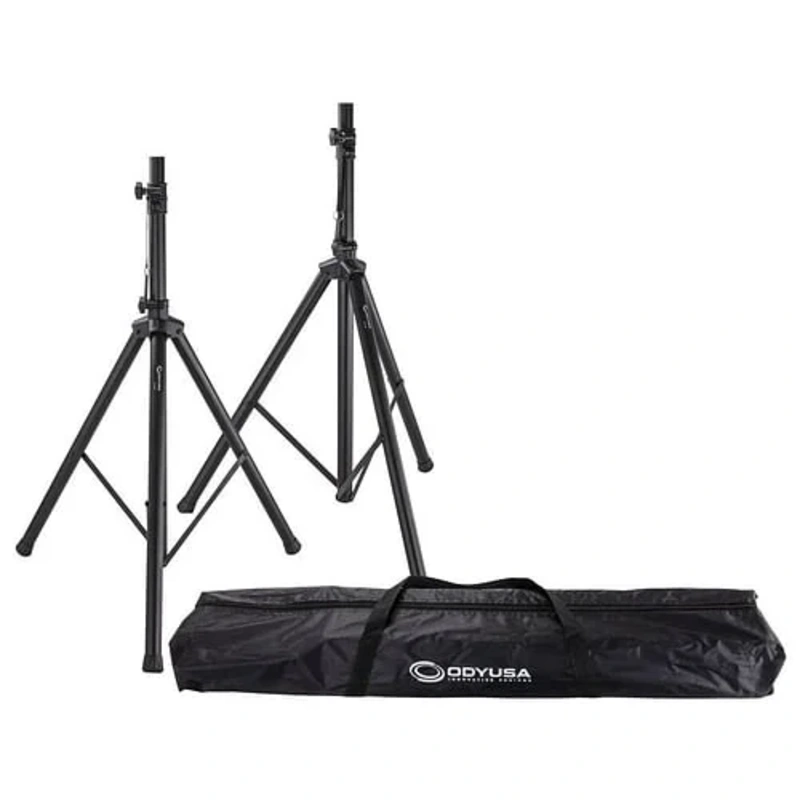 Odyssey LTS2X2B – Speaker Stand Pair with Carrying Bag