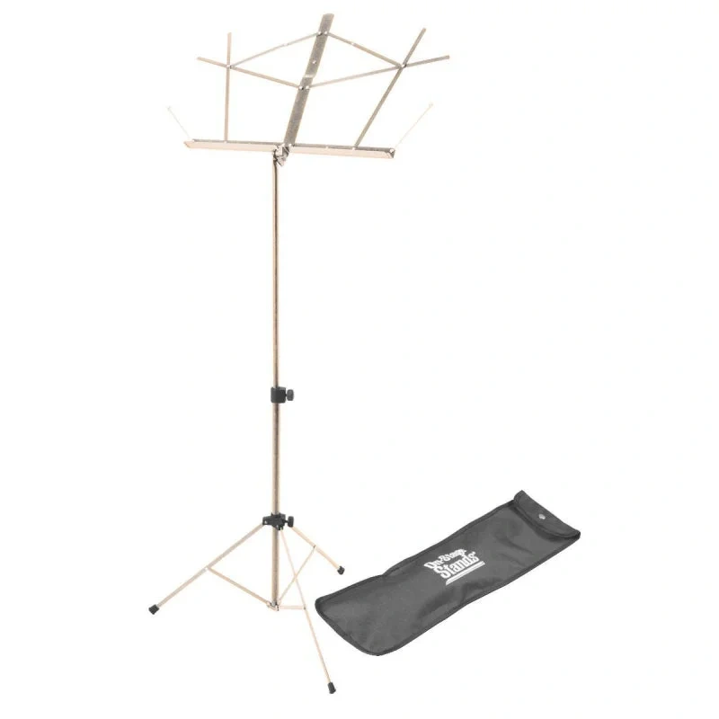 On-Stage SM7122NB Compact Sheet Music Stand with Bag – Nickel