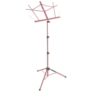 On-Stage SM7122PKB Compact Sheet Music Stand with Bag – Pink