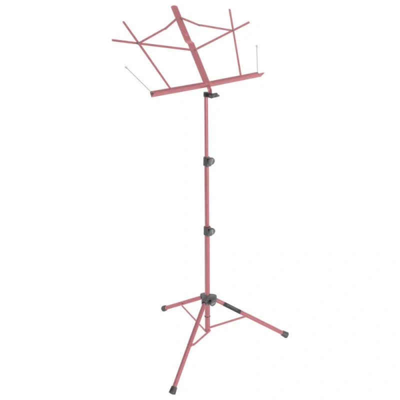 On-Stage SM7122PKB Compact Sheet Music Stand with Bag – Pink