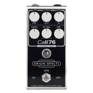 Origin Effects Cali76 Compact Bass ’64 Black Panel