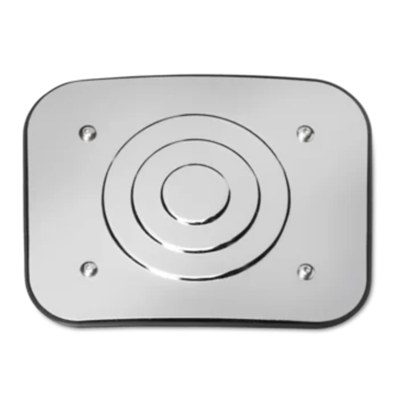 PDP PDAXBDMPLATE-CR Bass Drum Mount Hole Cover Plate – Chrome