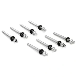 PDP PDAXTRTP5508 Tru-Pitch Tension Rods – 55mm/ 2 1/8″ Length – 8 Pack