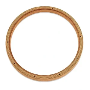 PDP PDAXWH1410CB Cut-Out 14″ 10 Lug European Maple Snare Drum Counter Hoop – Batter Side (Fits Most Brands)