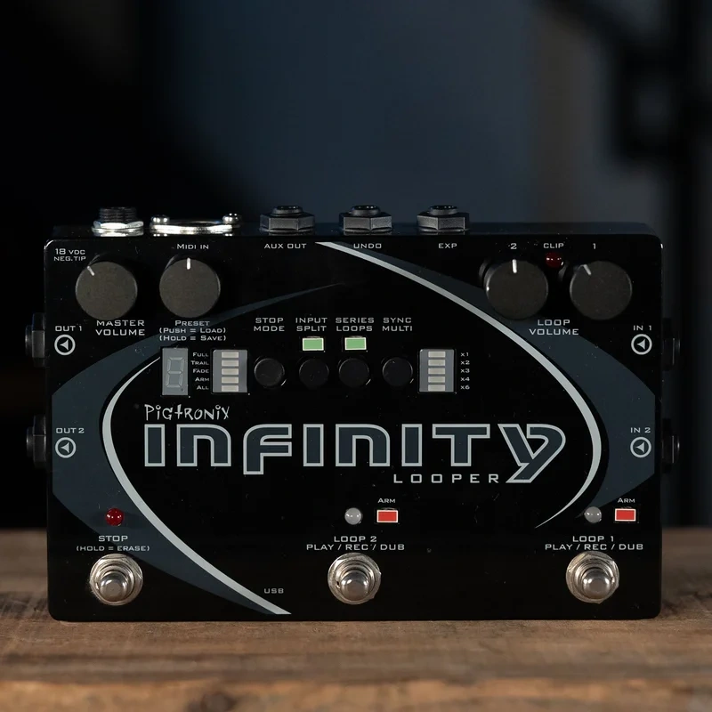 Pigtronix Infinity Looper With Footswitch – Used