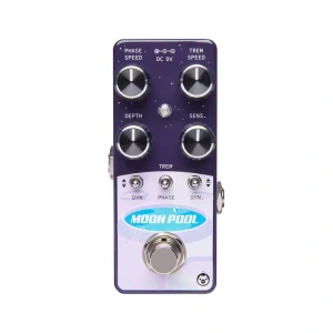 Pigtronix Moon Pool Tremvelope Phaser Guitar Effects Pedal (B-Stock)