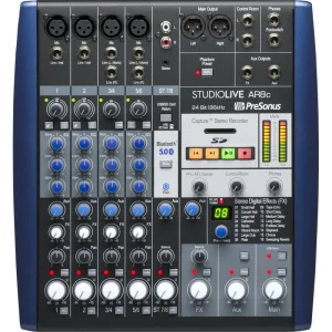 PreSonus StudioLive AR8c Analog Mixer, Blue 2779200103