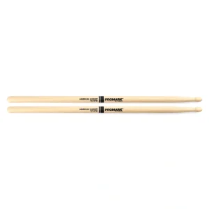 Promark TX747W Rock Wood Tip Drumsticks
