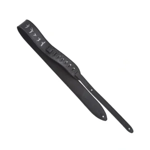 PRS Premium Leather Birds Strap, Black