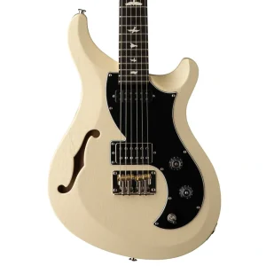 PRS S2 Vela Semi-Hollow Satin Electric Guitar, Antique White