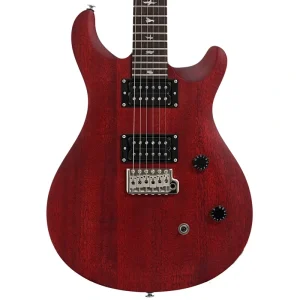 PRS SE CE24 Standard Satin Electric Guitar, Vintage Cherry