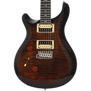 PRS Se Custom 24 “Lefty” Electric Guitar with Gigbag, Black Gold Burst