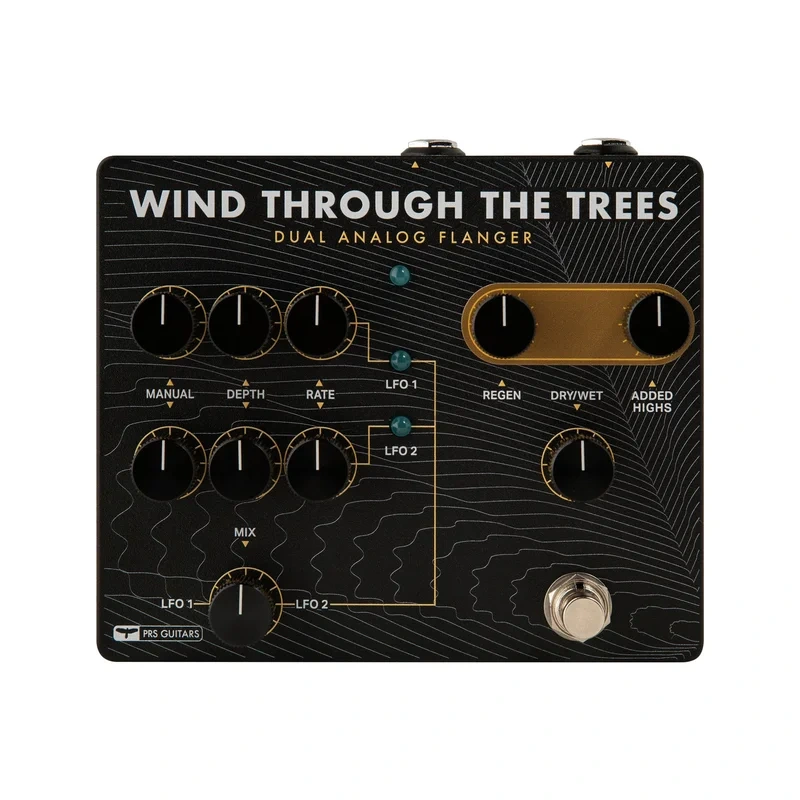 PRS Wind Through The Trees Dual Flanger Guitar Effects Pedal (B-Stock)