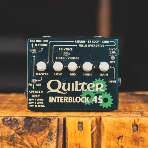 Quilter Interblock 45 Mini Amplifier Pedal With PSU – Used