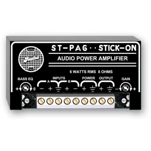 RDL ST-PA6 6W Mono Audio Amplifier