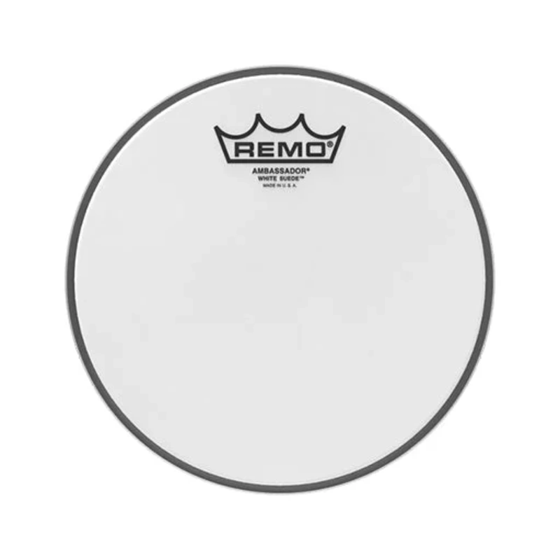Remo BA-0808-WS 8inch Ambassador White Suede Batter Drum Head