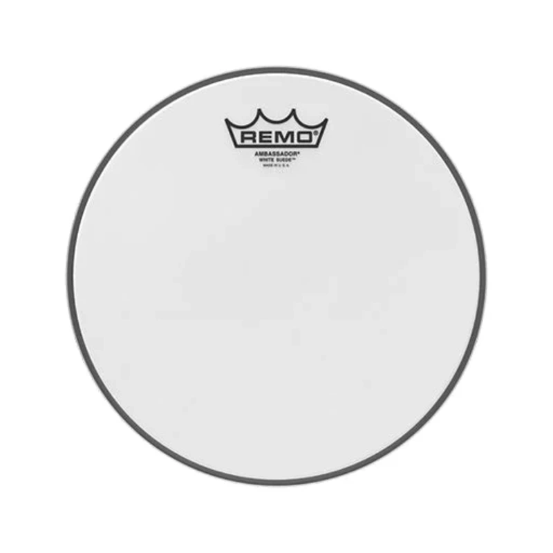 Remo BA-0810-WS 10inch Batter Ambassador White Suede Drum Head