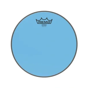 Remo BE-0310-CT-BU 10inch Emperor Colortone Tom Batter Drum Head, Blue