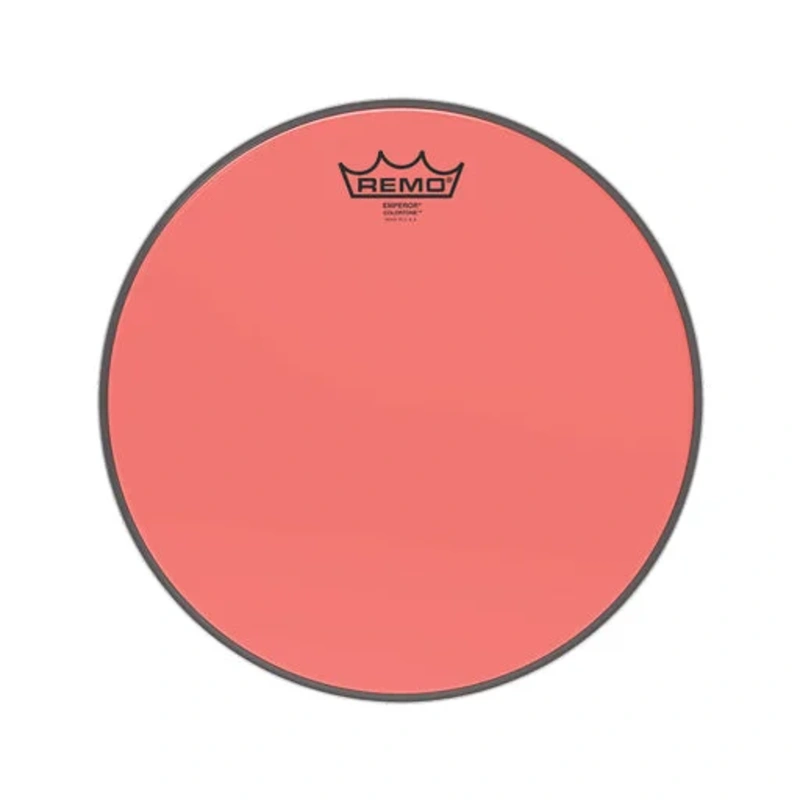 Remo BE-0312-CT-RD 12inch Emperor Colortone Tom Batter Drum Head, Red